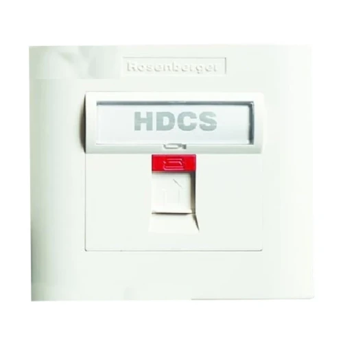 1-Port Wall Plate with Shutter