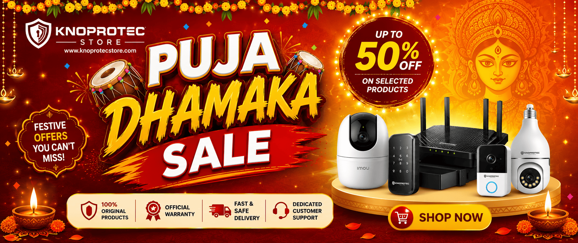 🔥Puja Dhamaka Sale
